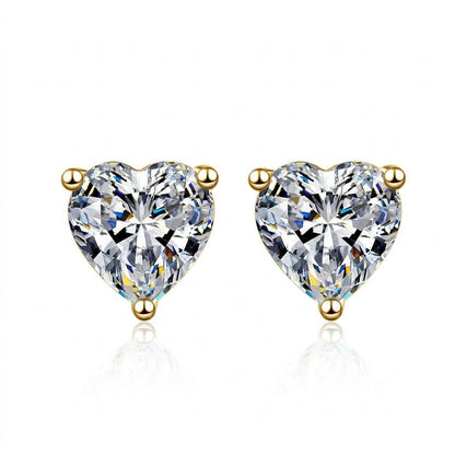 Heart Studs