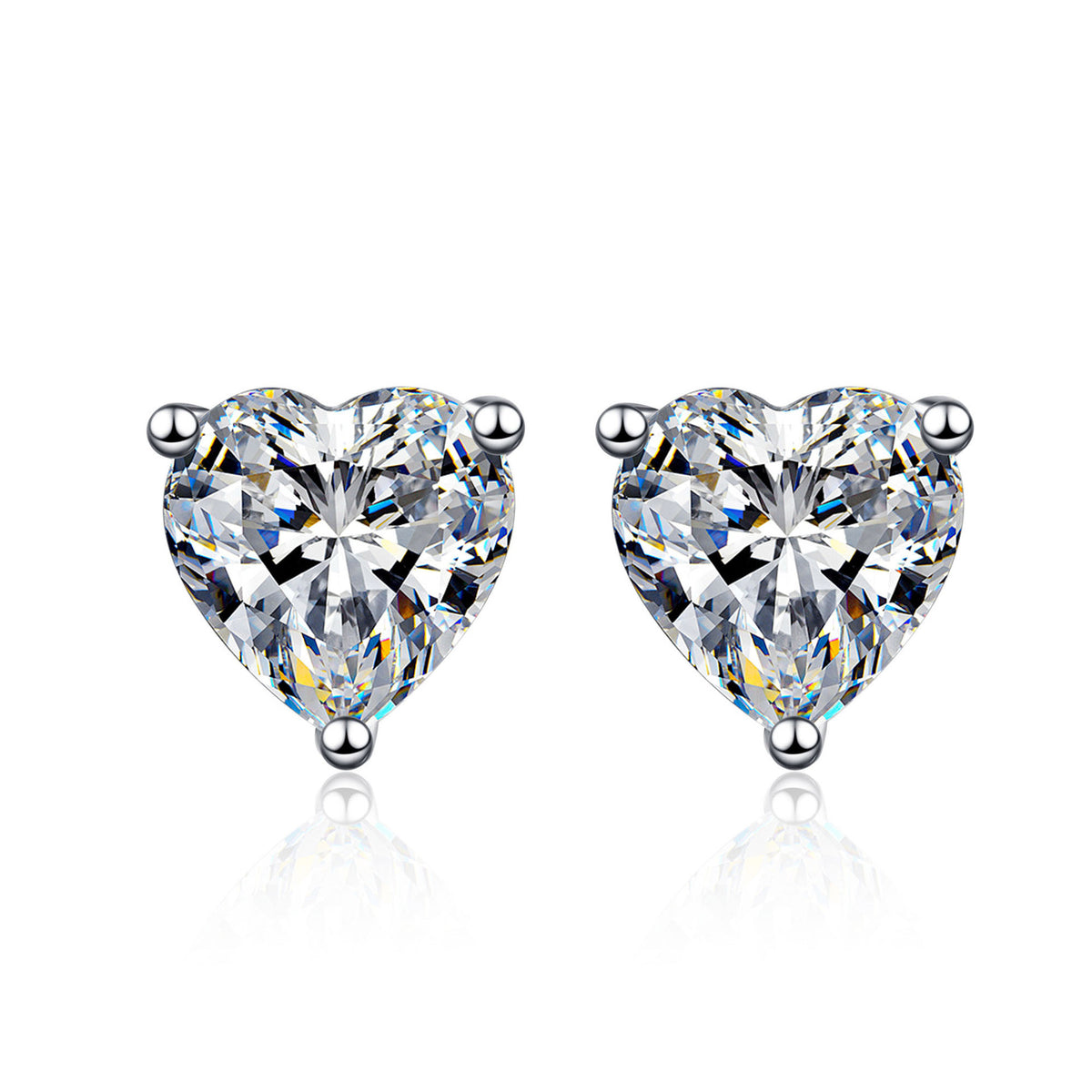 Heart Studs