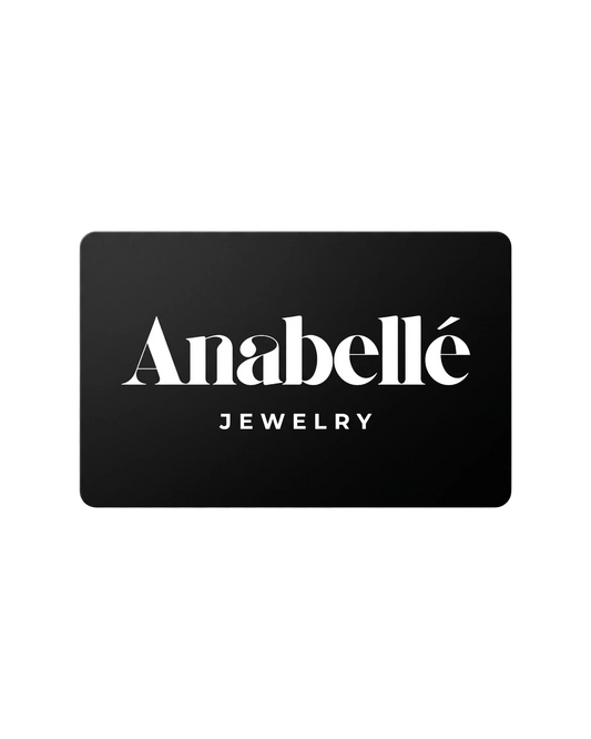Anabellé Jewerly digital gift card featuring a sleek black design with white brand logo text